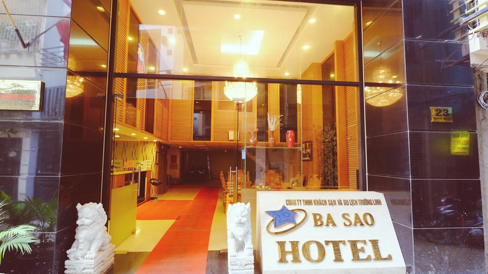 Ba Sao Hotel Hanoj Exteriér fotografie